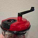 Multi-Functional Manual Food Processor,8 Cup Hand-powered Crank Choppe
