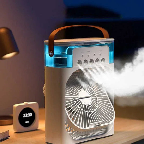 USB Mini Portable Air Cooler with 3 Wind Speed