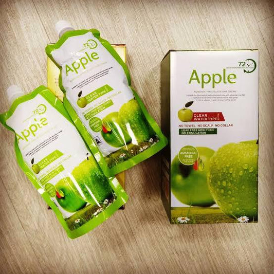 Apple Hair Color 96 Natural Black Ammonnia Free⭐⭐⭐⭐⭐