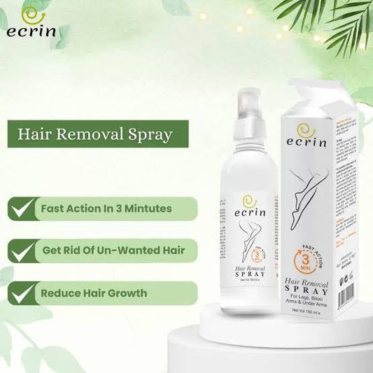 Ecrin - Hair Removal Spray For Men and Women | 100% Original Quick Hair Removal Spray - -⭐⭐⭐⭐⭐