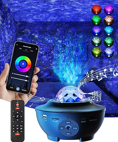 Galaxy Ocean Light Projector – بروجكتر ضوء المجرة والمحيط